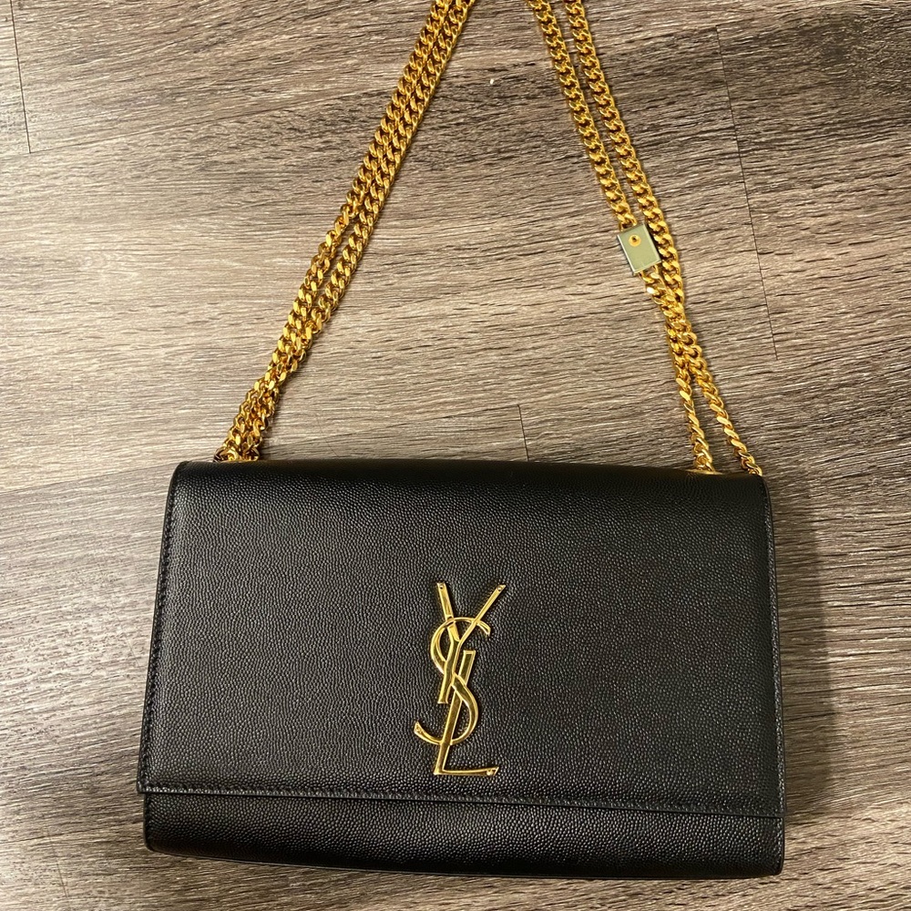 YSL SAINT LAURENT Kate Medium Chain Bag